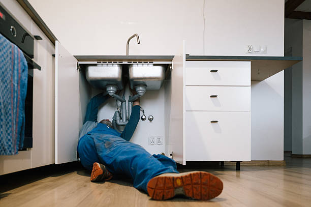 Professional Drain Cleaning technician working in Haddonfield, NJ